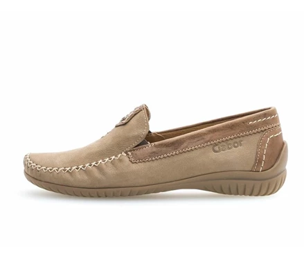 Gabor Loafers Dame Beige | NO0001789