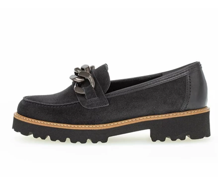 Gabor Loafers Dame Blå | NO0001810