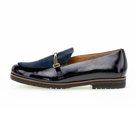 Gabor Loafers Dame Blå | NO0001833