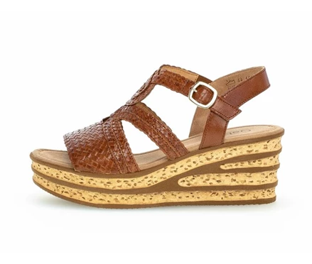 Gabor Sandaler Dame Brune | NO0002921