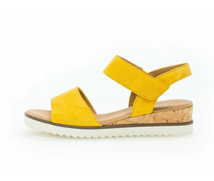 Gabor Sandaler Dame Gul | NO0002481