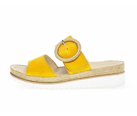 Gabor Sandaler Dame Gul | NO0002634