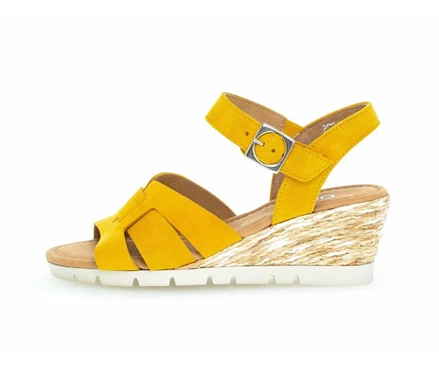 Gabor Sandaler Dame Gul | NO0002789