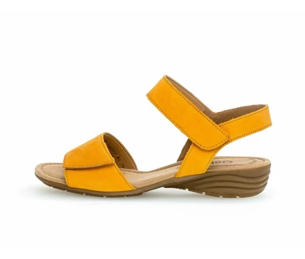 Gabor Sandaler Dame Gul | NO0002842