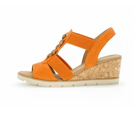 Gabor Sandaler Dame Oransje | NO0002468