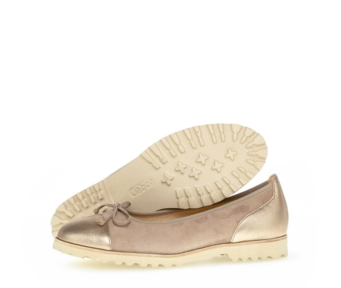 Gabor Ballerinasko Dame Beige | NO0002041