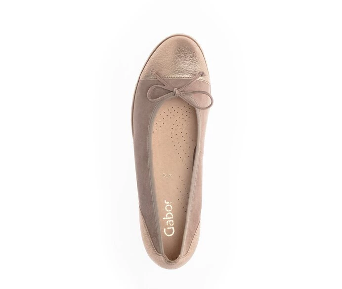 Gabor Ballerinasko Dame Beige | NO0002041