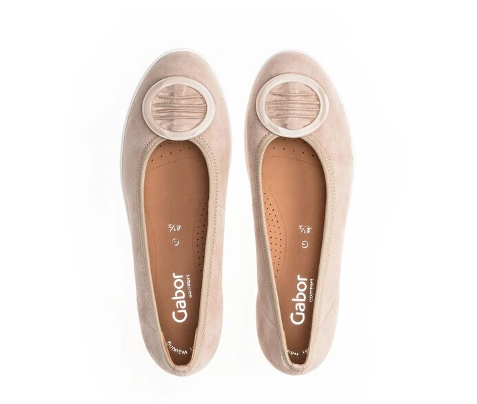 Gabor Ballerinasko Dame Beige | NO0002064