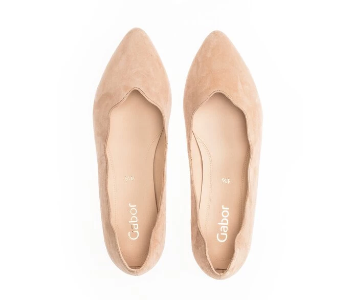 Gabor Ballerinasko Dame Beige | NO0002105