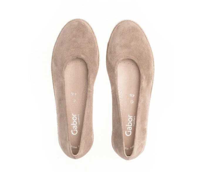 Gabor Ballerinasko Dame Beige | NO0002111