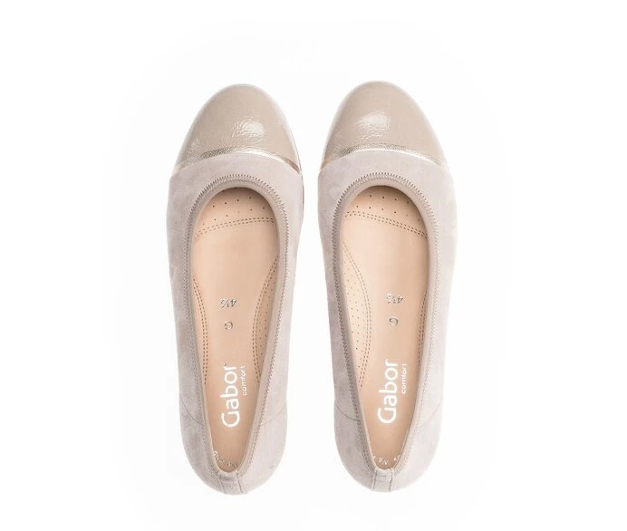 Gabor Ballerinasko Dame Beige | NO0002129