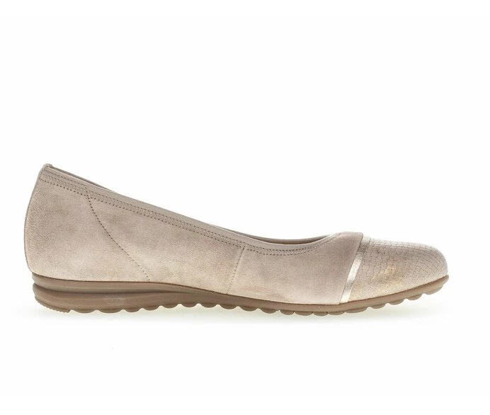 Gabor Ballerinasko Dame Beige | NO0002130