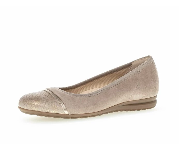 Gabor Ballerinasko Dame Beige | NO0002130