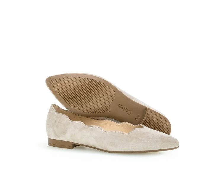 Gabor Ballerinasko Dame Beige | NO0002136