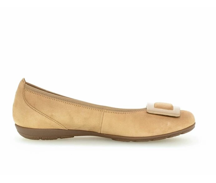 Gabor Ballerinasko Dame Beige | NO0002148