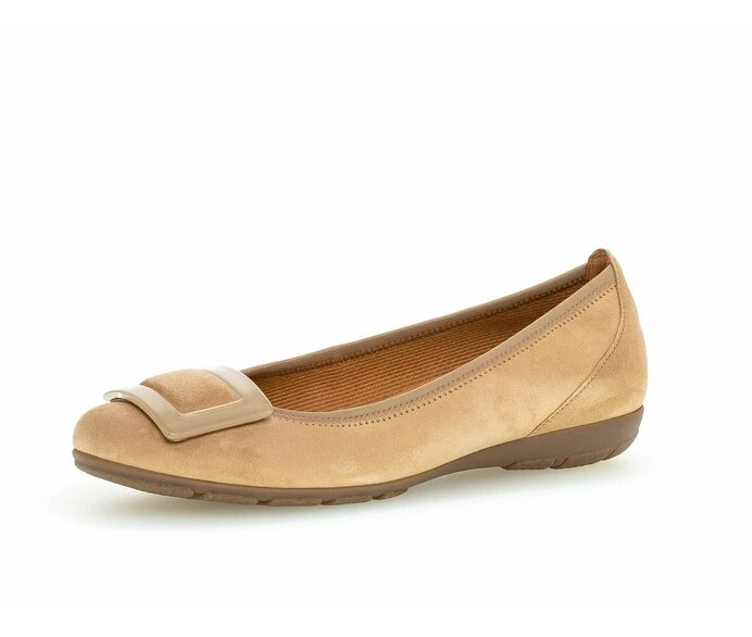 Gabor Ballerinasko Dame Beige | NO0002148