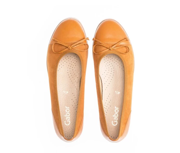 Gabor Ballerinasko Dame Oransje | NO0002036