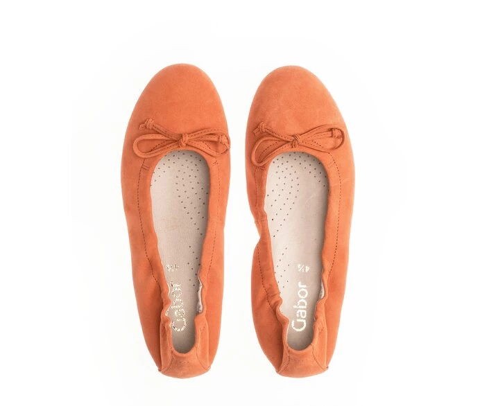 Gabor Ballerinasko Dame Oransje | NO0002061