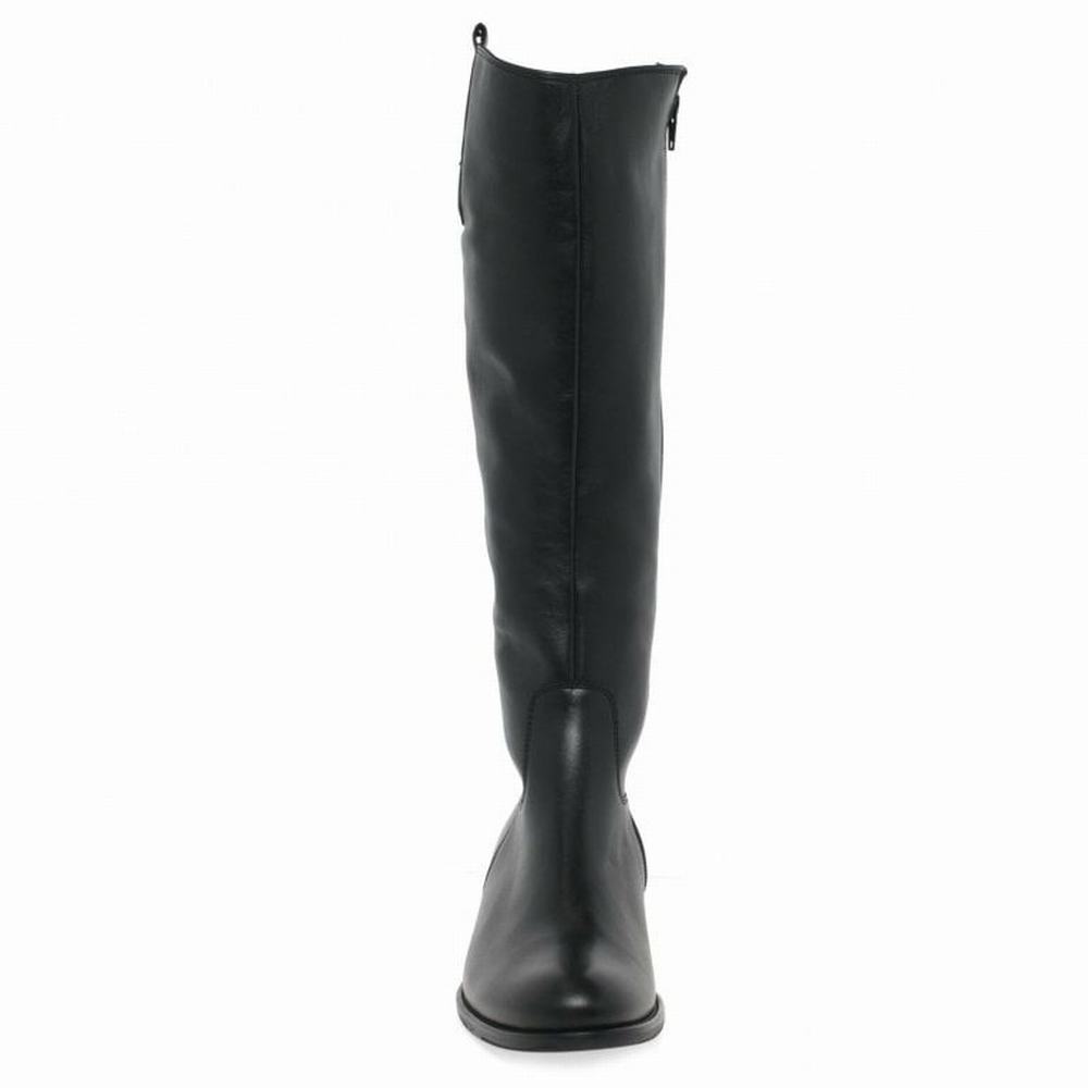 Gabor Brook M Medium Calf Fitting Knehøye Støvletter Dame Svarte | NO0002985