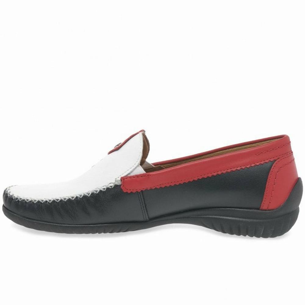 Gabor California Sports Loafers Dame Marineblå Multicolor | NO0001904