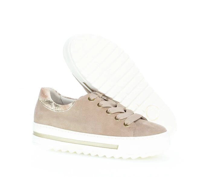 Gabor Joggesko Dame Beige | NO0000859