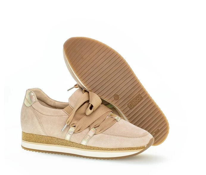 Gabor Joggesko Dame Beige | NO0000939