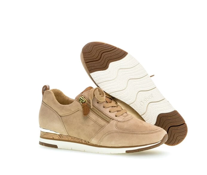 Gabor Joggesko Dame Beige | NO0000958