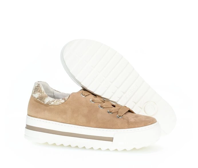 Gabor Joggesko Dame Beige | NO0001171