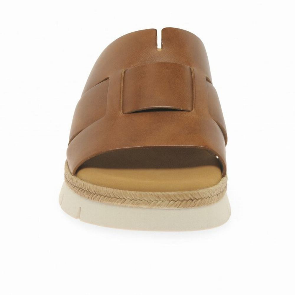 Gabor League Mule Sandals Kilesandaler Dame Brune | NO0002195