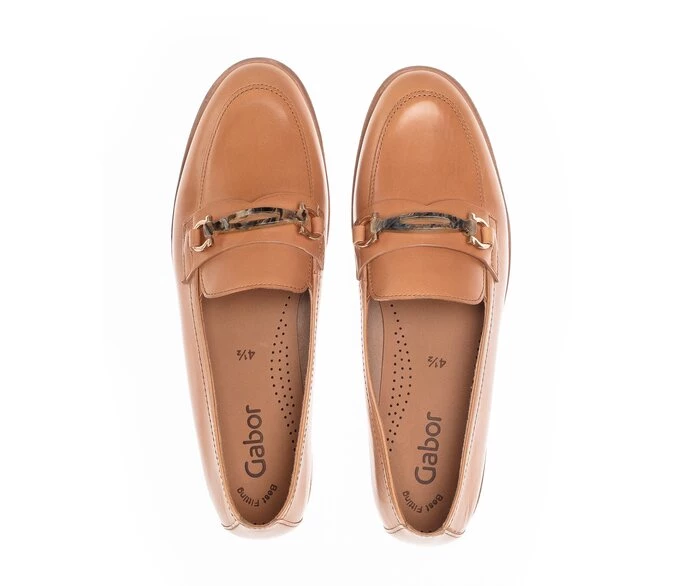 Gabor Loafers Dame Beige | NO0001753