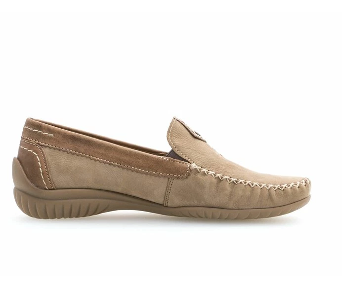 Gabor Loafers Dame Beige | NO0001789