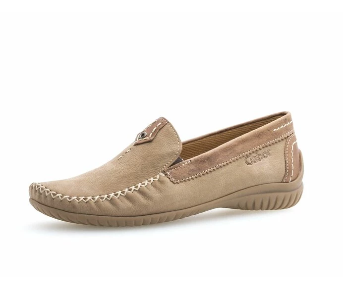 Gabor Loafers Dame Beige | NO0001789