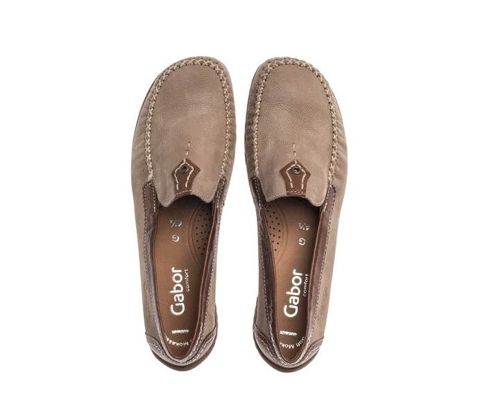 Gabor Loafers Dame Beige | NO0001789