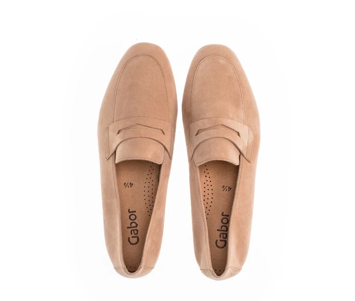 Gabor Loafers Dame Beige | NO0001817