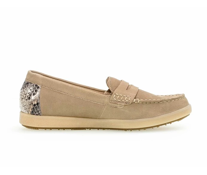 Gabor Loafers Dame Beige | NO0001821