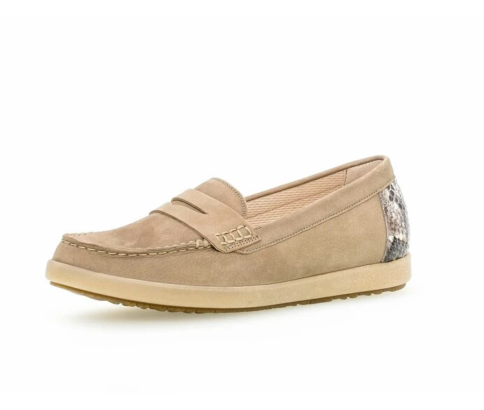 Gabor Loafers Dame Beige | NO0001821