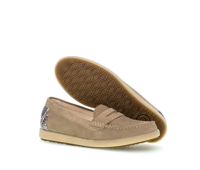 Gabor Loafers Dame Beige | NO0001821