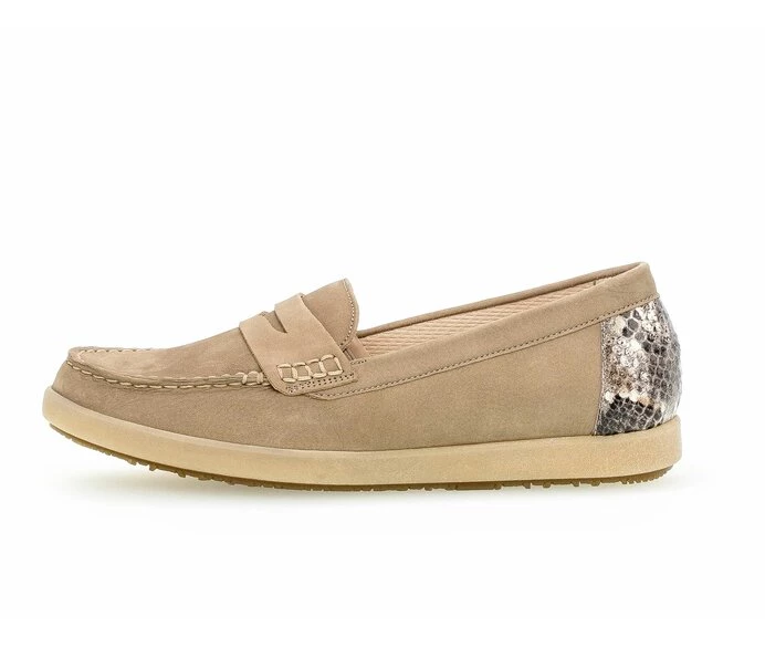 Gabor Loafers Dame Beige | NO0001821