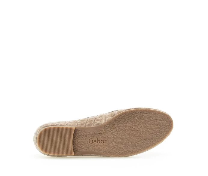 Gabor Loafers Dame Beige | NO0001826