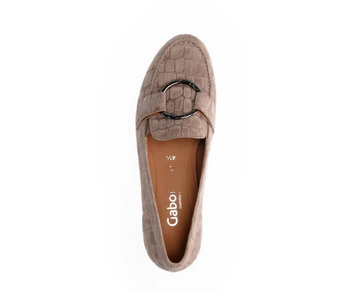 Gabor Loafers Dame Beige | NO0001826