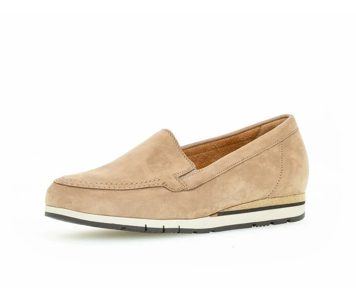 Gabor Loafers Dame Beige | NO0001831