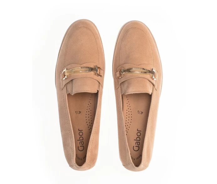 Gabor Loafers Dame Beige | NO0001841