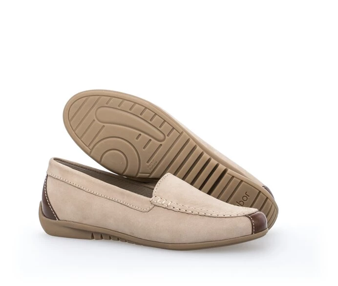 Gabor Loafers Dame Beige | NO0001848