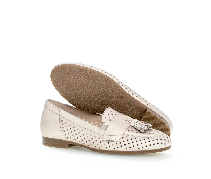 Gabor Loafers Dame Beige | NO0001860