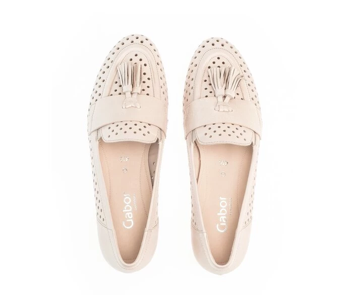 Gabor Loafers Dame Beige | NO0001860