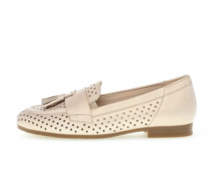 Gabor Loafers Dame Beige | NO0001860