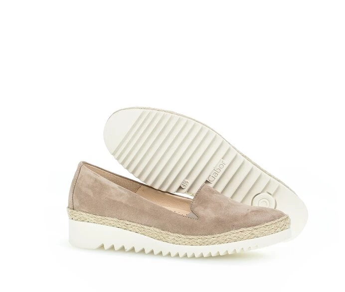 Gabor Loafers Dame Beige | NO0001874