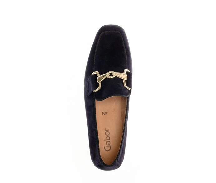 Gabor Loafers Dame Blå | NO0001732