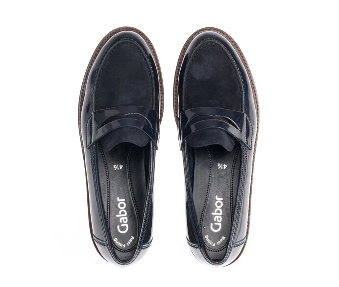 Gabor Loafers Dame Blå | NO0001737