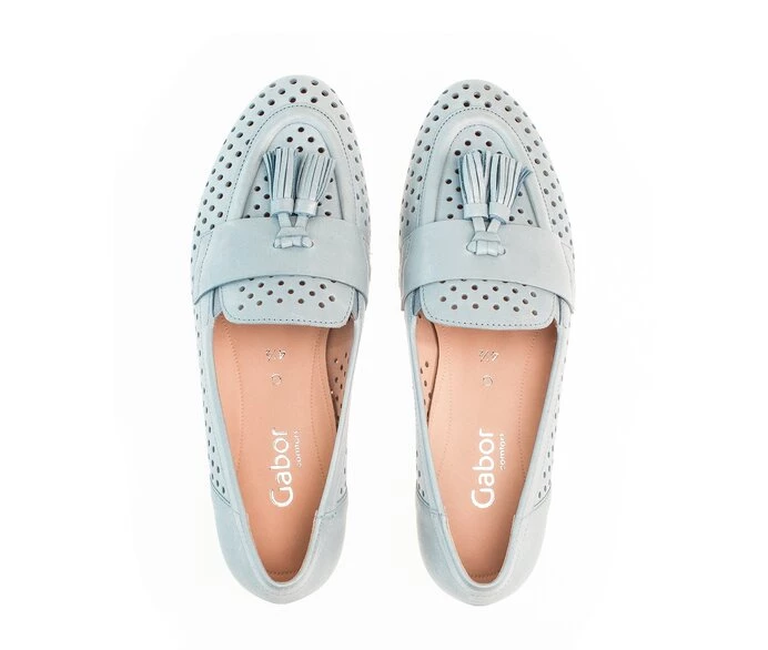 Gabor Loafers Dame Blå | NO0001740